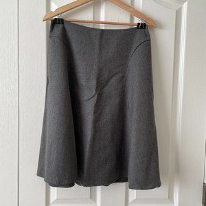 NWOT Fit & Flare Talbots Skirt. Gray. Size 4
